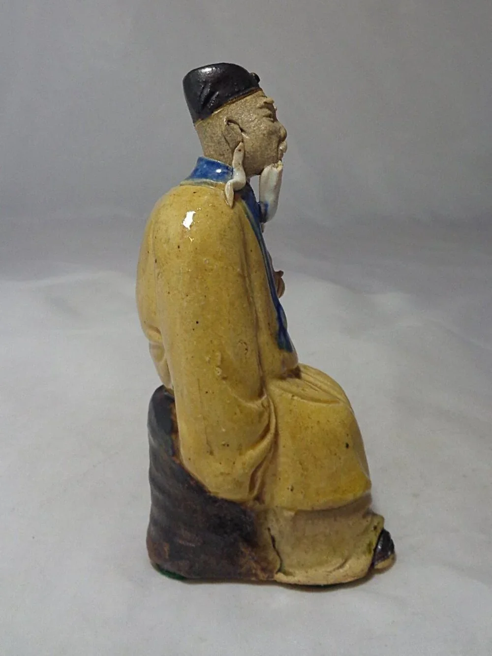 Vintage Shiwan Mudman Mud Man Scholar or Official China
